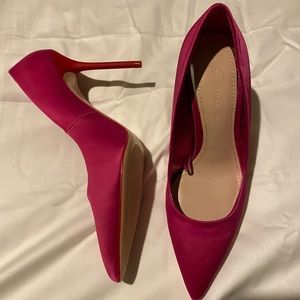 Zara, dark pink, size 38/7.5 US. Never worn.